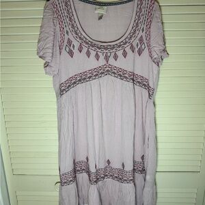 Knox Rose Pink Patterned Top